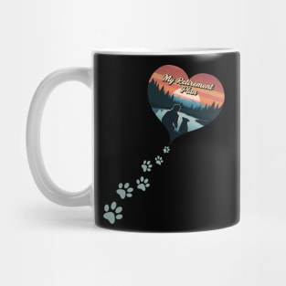 My Retirement Plan Peace & Dogs Mug